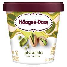 HAAGEN DAZ PISTACHION & CREAM PINT