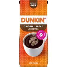DUNKIN DONUTS WHOLE BEAN 12OZ