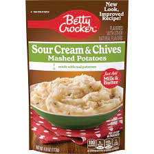 BETTYC M/POTATO SOUR CREAM & CHIVES 113G