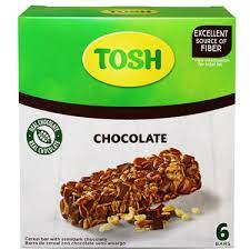 TOSH CEREAL BAR CHOCOLATE 23g