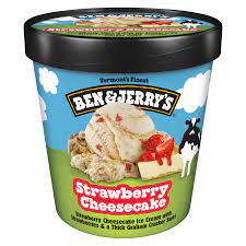 BEN & JERRY S/BERRY CHEESECAKE 4OZ