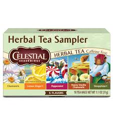 CELESTIAL HERB TEA SAMPLER 31G