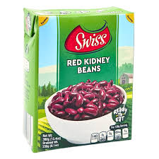 SWISS RED KIDNEY BEANS 380G (READY TO EAT)