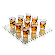 SHOT GLASS TIC TAC TOE GAME