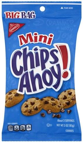 CHIPS AHOY MINI BIG BAG 3oz