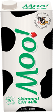 MOO! SKIMMED UHT MILK 12/lLT