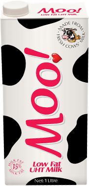 MOO! LOW FAT UHT MILK 12/lLT