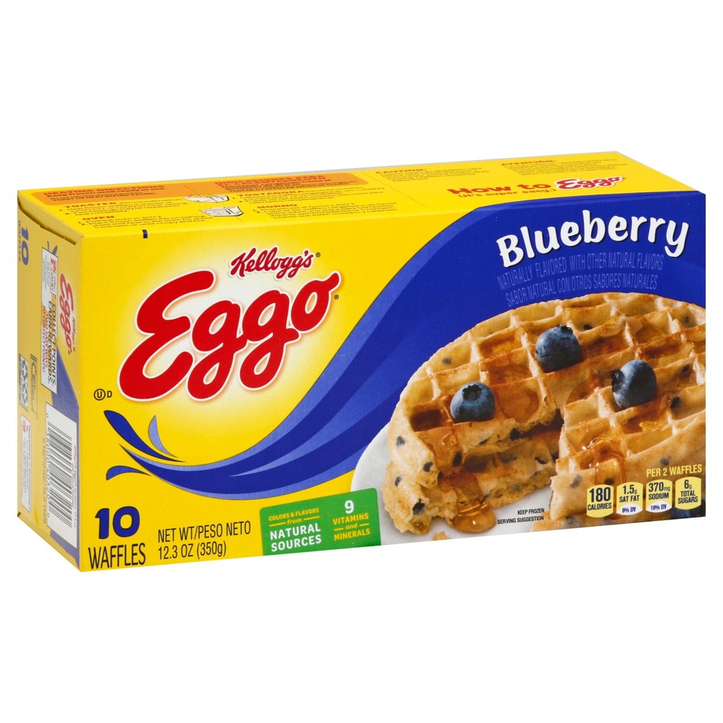 EGGO WAFFLE BLUEBERRY