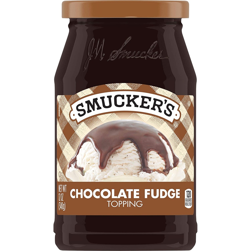 SMK CHOCOLATE FUDGE TOPPING 12oz