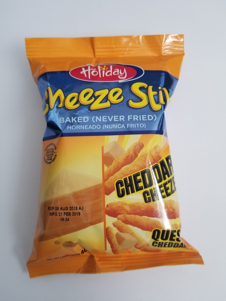 HOLIDAY CHZ STICKS REG 39G