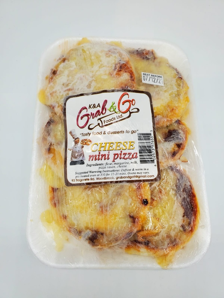 K&A Grab & Go Mini Cheese Pizzas