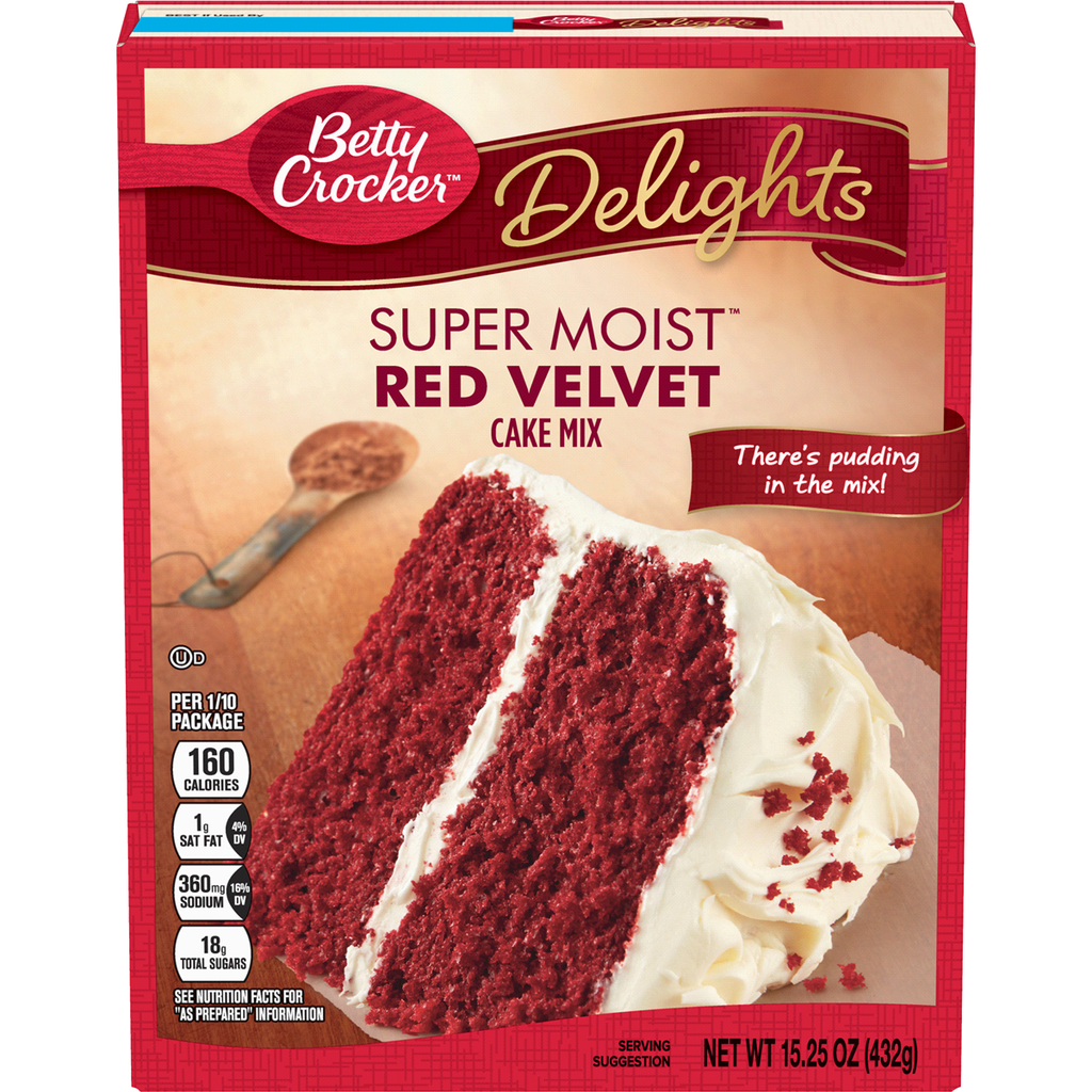 BettyC CakeMix RedVelvet 15.25oz