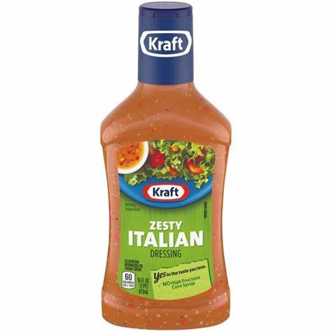 Kraft Zesty Italian Dressing 16oz