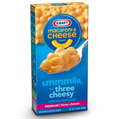 Kraft Mac &amp; Cheese 3 Cheese 7.25OZ