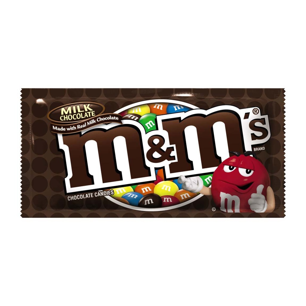 M&amp;M Milk Chocolate Single 1.69oz