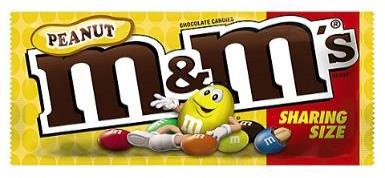 M&M Peanut King SHARE SIZE 89G