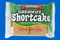Devon Coconut Shortcake  36g