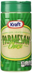 [01989] Kraft Gtd Parmesan 100% Cheese 3oz