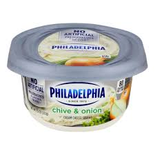 [01995] Kraft Phili Chive & Onion Cream Cheese 7.5oz