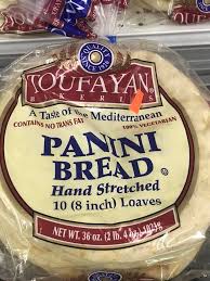Toufayan Panini Bread 10ct