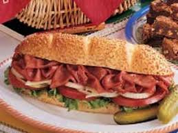 [01950] Ham and Cheese Hoagie