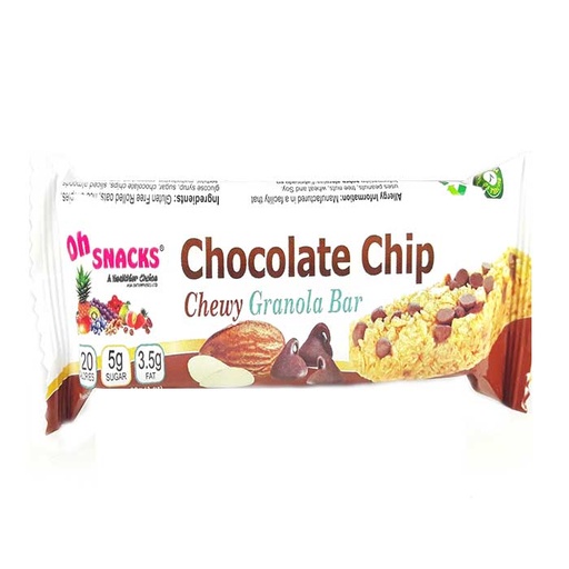 [03588] OH SNACKS Choco-Chip Granola Bar 30G