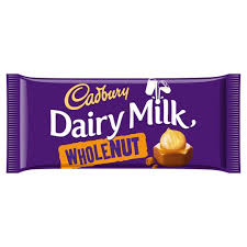 [04389] CADBURY D/Milk Whlnut  180g