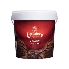 [07860] CREAMERY CHOCOLATE ICE CREAM 1 GALLON