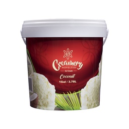 [07861] CREAMERY COCONUT ICE CREAM 1 GALLON