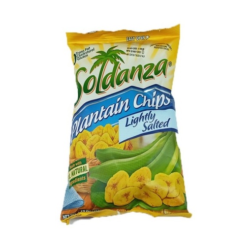 [07895] Soldanza Plantain Chips L/S 45G
