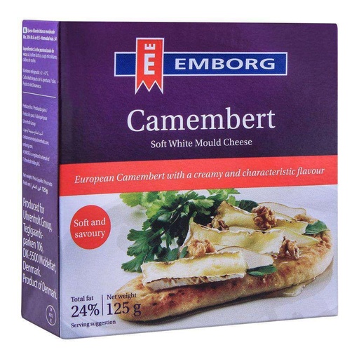 [07926] EMBORG DANISH CAMEMBERT 125G