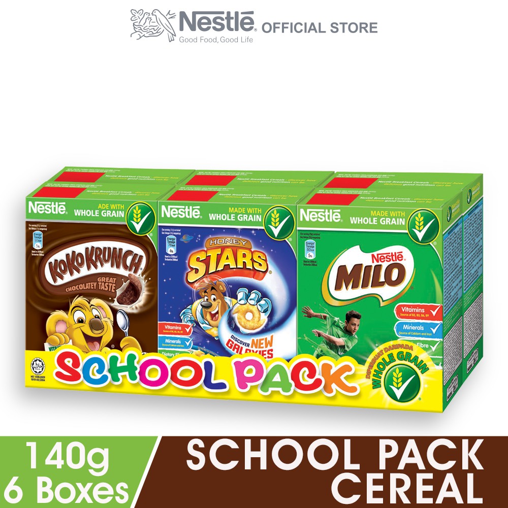 NESTLE CEREAL KIDS PACK (6 BOXES)