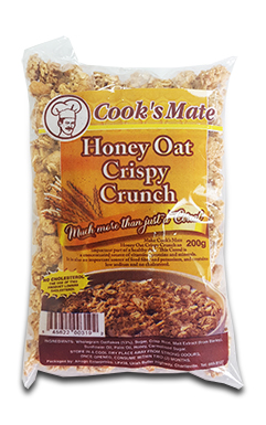 [08679] COOK'S MATE HONEY OAT CRISPY CRUNCH 200G