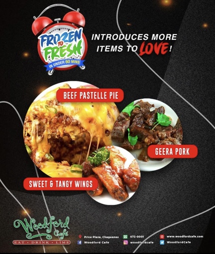 [08830] Woodford Cafe-BEEF PASTELLE PIE (FROZEN TO FRESH)