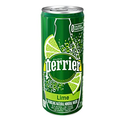 Perrier Original Lime (Slim Can) (10pk)