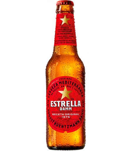 [09138] ESTRELLA DAMM BOTTLE (330ML)