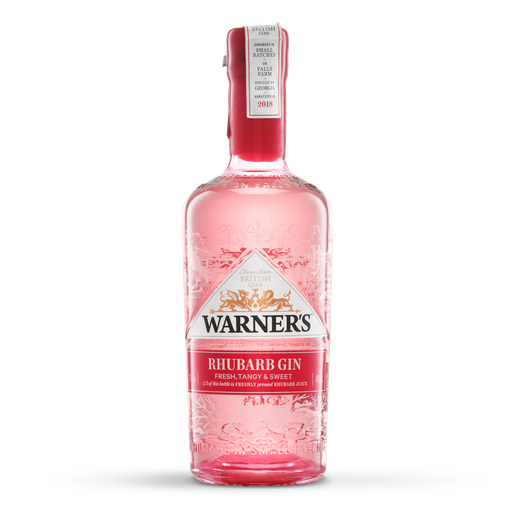 [09166] WARNER'S RHUBARB GIN 70CL