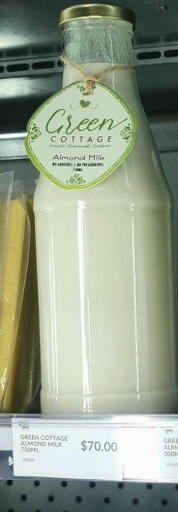 [09200] GREEN COTTAGE ALMOND MILK 750ML