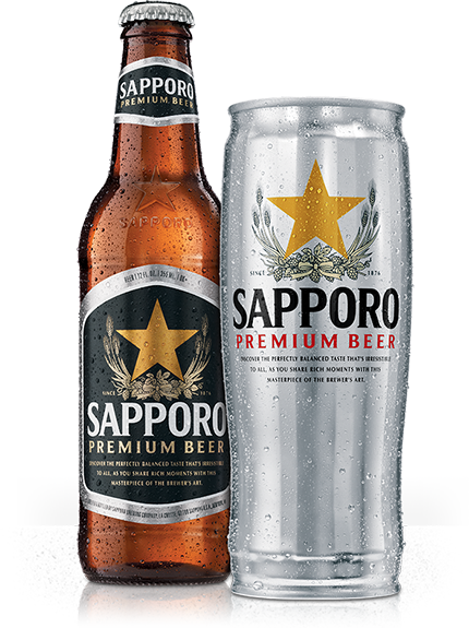 SAPPORO JAPANESE LAGER 355ML