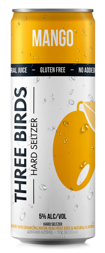 [09286] THREE BIRDS MANGO WINE SELTZER
