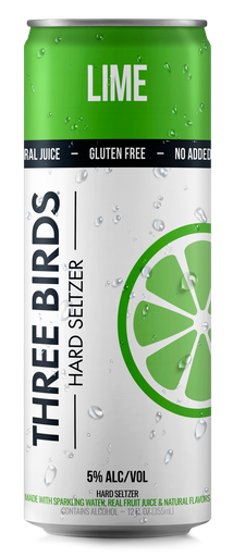 [09287] THREE BIRDS LIME WINE SELTZER