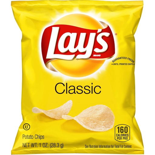 Lay's CLASSIC POTATO CHIPS 1oz