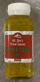 [09455] MT ZION HOT PEPPER SAUCE 250ML