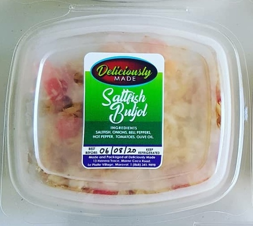 [09541] DELISCIOUSLY MADE-SALTFISH BULJOL 12OZ