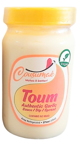 [09681] COUSUMAE- GARLIC SAUCE 375ML