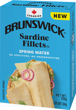 Brunswick Sardines Fillet in Spring Water