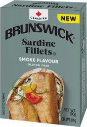Brunswick Sardines Fillet Smoke 106G