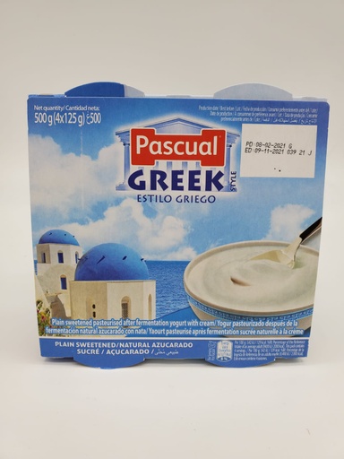 PASCUAL GREEK PLAIN 120G