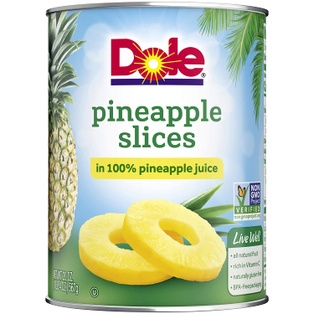 Dole P/Pine Slices in syrup 20oz