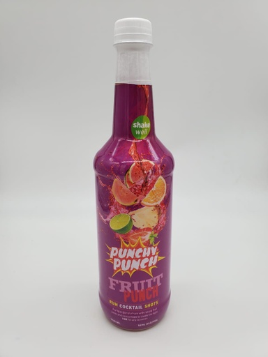 [010137] PUNCHY PUNCH - FRUIT PUNCH 750ML